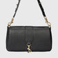 JULES Leather Crossbody Bag - Black