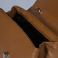 Leather Top Handle Bag 4038 - Cuoio
