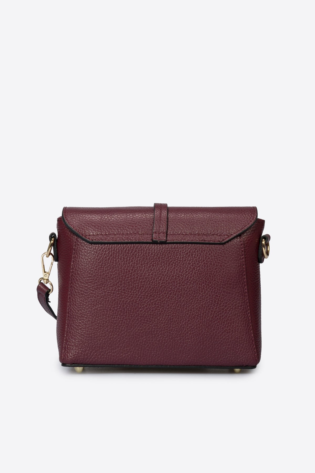 ADORE Leather Crossbody Bag - Wine