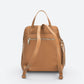 ENRICA Leather Backpack - Cognac