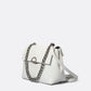 FANIA Leather Shoulder Bag - White