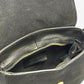 Leather Crossbody Bag 5630 - Black