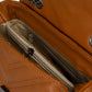 APRIL Leather Shoulder Bag - Cognac