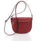 Leather Shoulder Bag 8058 - Red