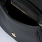 ALEXIA Leather Shoulder Bag - Black