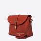 ADORE Leather Crossbody Bag - Mattone