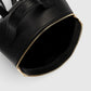 PAOLA Leather Backpack - Black