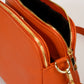 Leather Crossbody Bag 4022 - Arancio