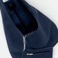 NADIA Leather Top Handle Bag - Blue