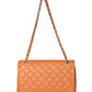 Leather Shoulder Bag 6999 - Cognac