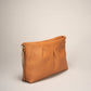 CLIO Leather Crossbody Bag - Cuoio