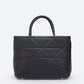 GINEVRA Leather Top Handle Bag - Blue