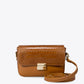JUNO Leather Crossbody Bag - Cuoio