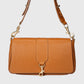JULES Leather Crossbody Bag - Cognac