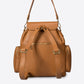 NOA Leather Backpack - Cognac