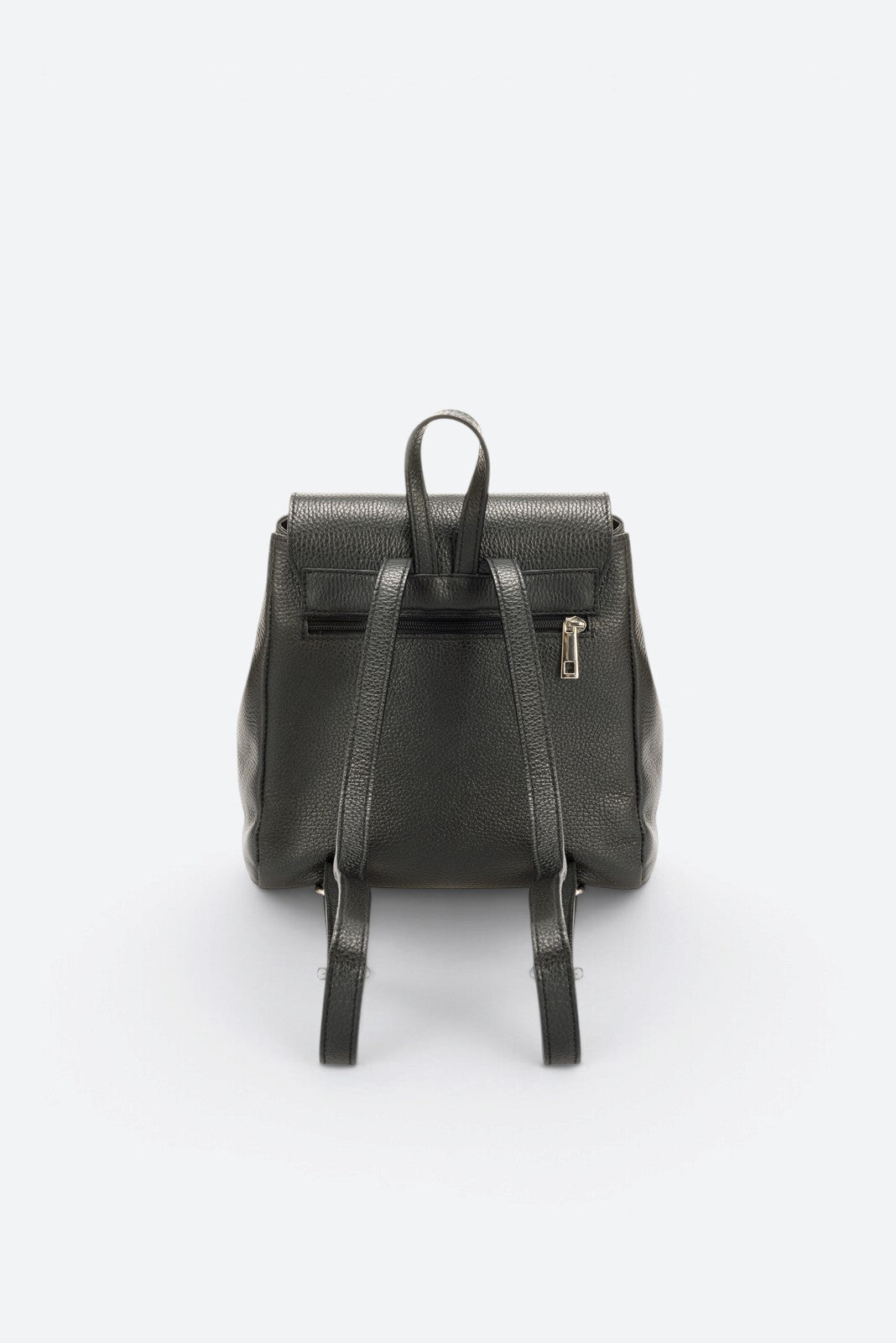 LYRA Leather Backpack - Black
