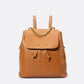 CORA Leather Backpack - Cognac