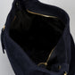 LEONIE Leather Shoulder Bag - Blue