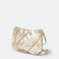 CLIO Leather Crossbody Bag - Platino