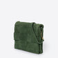 HAILEY Leather Crossbody Bag - Green