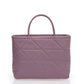 Leather Top Handle Bag 1141 - Violet