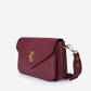 DALE Leather Crossbody Bag - Bordo