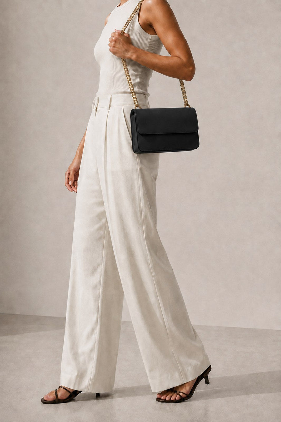 CALLIE Borsa a tracolla in pelle - Nero