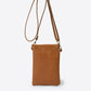 Leather Crossbody Bag 1185 - Cuoio