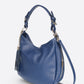 UMA Leather Top Handle Bag - Blue
