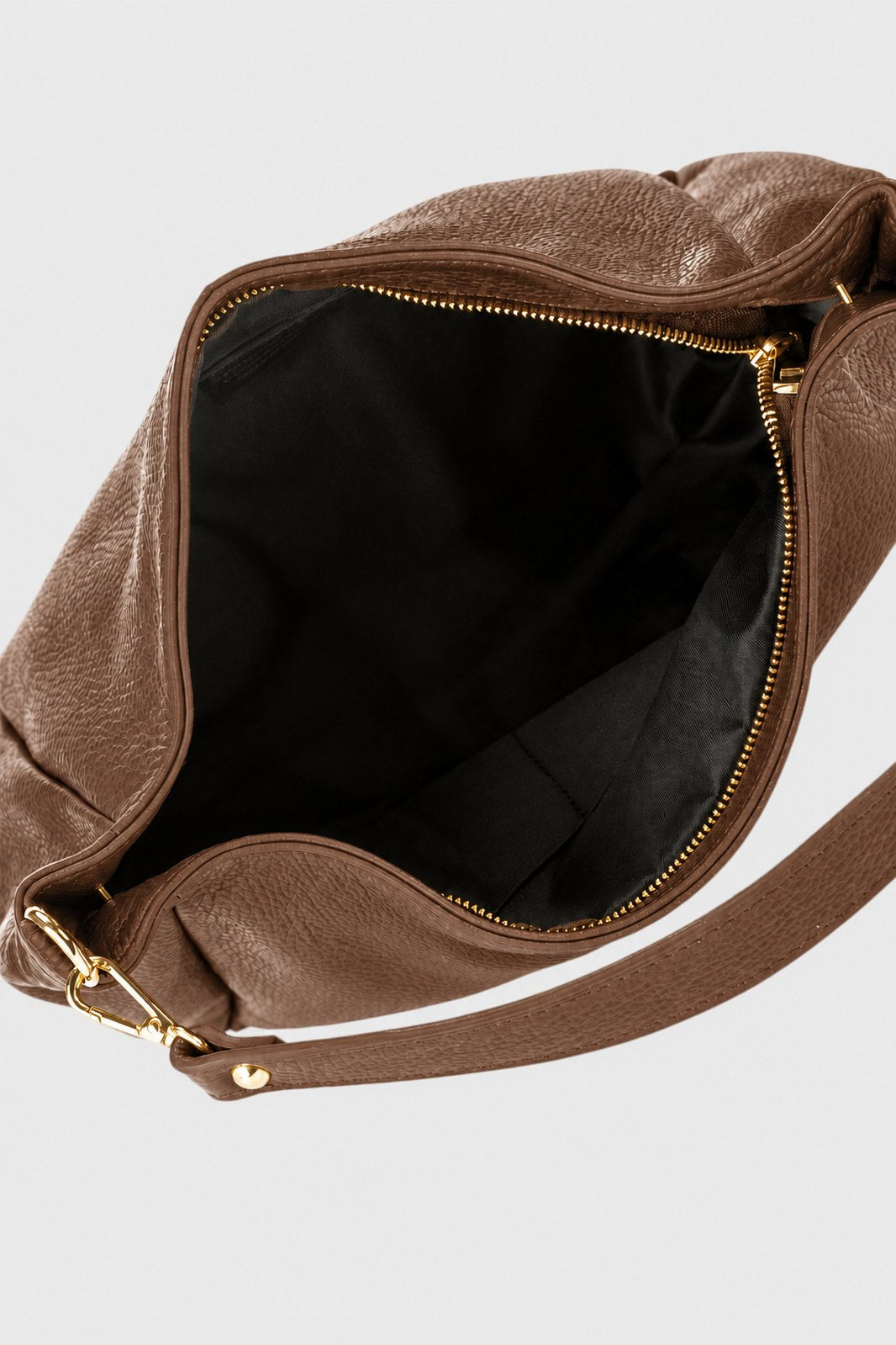 ANOUK Leather Top Handle Bag - Brown