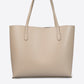 VALERIA Leather Top Handle Bag - Fango