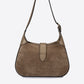 SOLANGE Leather Top Handle Bag - Taupe