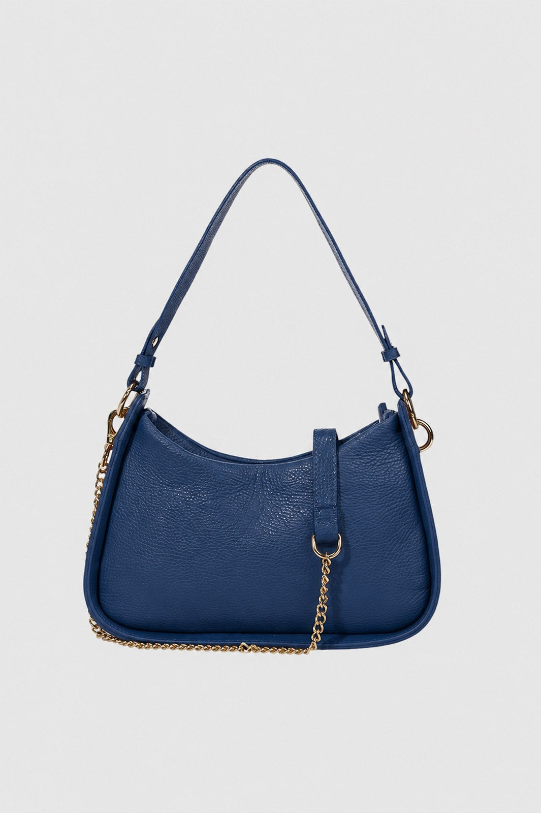 ECHO Leather Top Handle Bag - Blue