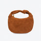 ISABELLE Leather Top Handle Bag - Cognac