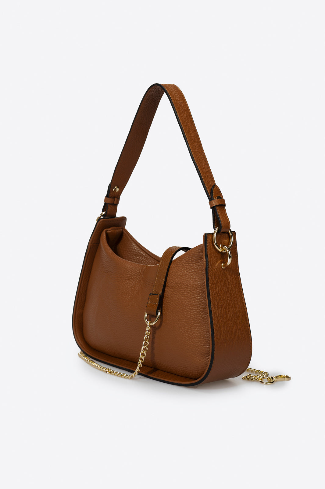 ECHO Leather Top Handle Bag - Cuoio