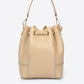 Leather Bucket Bag 5150 - Taupe