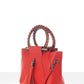 Leather Shoulder Bag 2257 - Red
