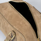 TIANNA Leather Top Handle Bag - Taupe