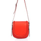 Leather Crossbody Bag 2810 - Red
