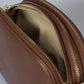 EBE Leather Crossbody Bag - Brown