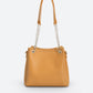 ANIKA Leather Top Handle Bag - Cuoio