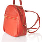 Leather Bucket Bag 5384 - Red