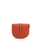Leather Shoulder Bag 3241 - Orange