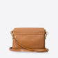NORAH Leather Crossbody Bag - Cognac