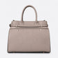LIESEL Leather Top Handle Bag - Fango