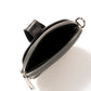 Leather Crossbody Bag 6951 - Antracite