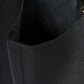NAYA Leather Top Handle Bag - Black