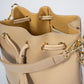 Leather Bucket Bag 5150 - Taupe
