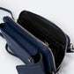 MAVIS Leather Crossbody Bag - Blue