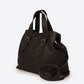 PIPER Leather Top Handle Bag - Testa di Moro
